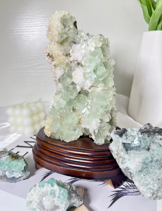 Fluorite specimen On Stand ( collection )